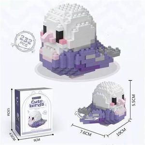 Children Puzzle Toy Building Blocks With 232 pc Micro Bird Creative Lego Toy